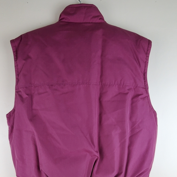 Eddie bauer puffer vest jacket purple size Large - Picture 4 of 8